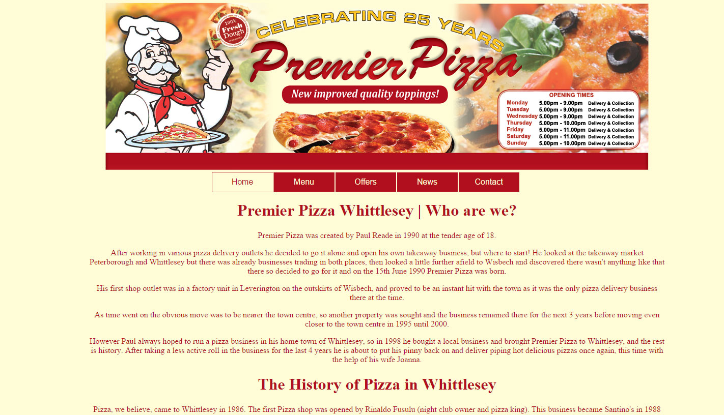 Premier Pizza